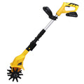 1 Set Cordless Electric Garden Tiller Cultivator With 20V Rechargeable Battery 3.93In Width 6.69In Depth 250RPM Max For Garden Yard Farm Lawn