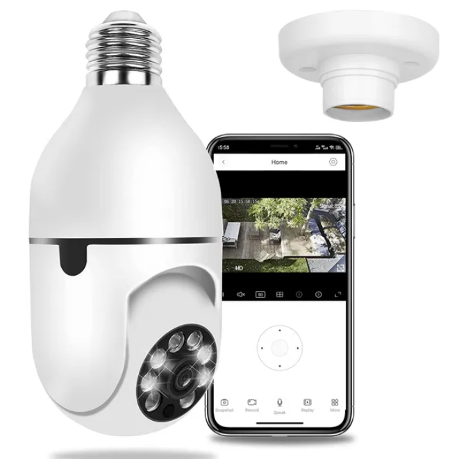 E27 WiFi Bubble Camera
