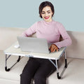 Foldable Laptop Table Notebook Bed Desk Breakfast Reading Writing Lap Tray For Sofa Couch Floor Dormitory