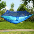 Camping Hammock, Portable Double Hammock With Net,600lbs Load 2 Persons Hammock W