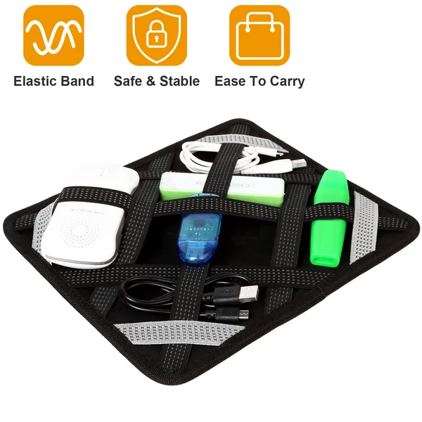 Tablet Case Organizer Elastic Band Tablet Sleeve For 9.7in