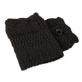 1Pair Women Winter Crochet Knit Leg Warmers