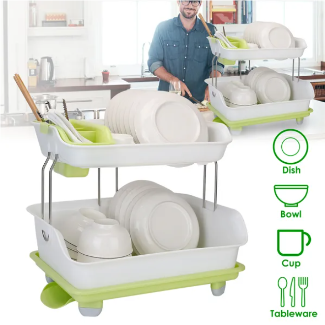 Double Layer Dish Rack