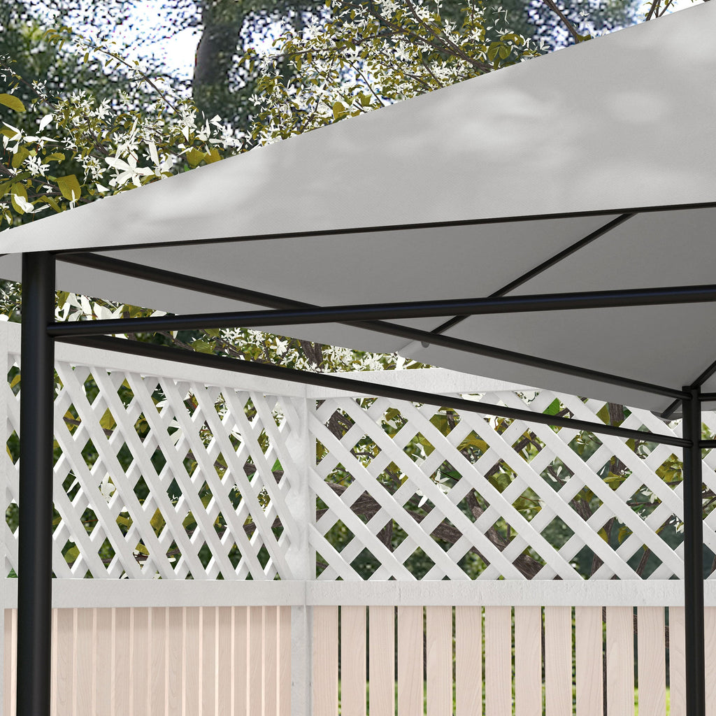 10 x 13 Gazebo Canopy Replacement Roof for 84C-116, Light Gray image 7